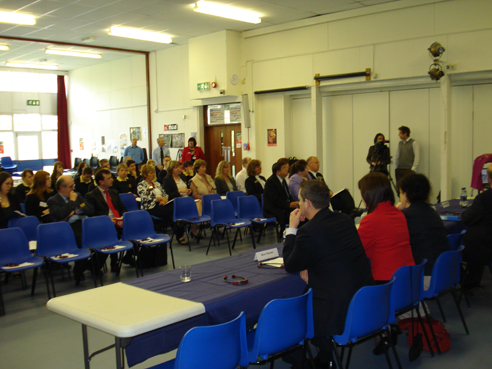 Consultation launch at St Richard Gwyn in Barry